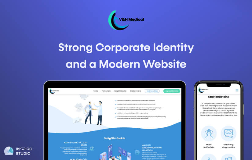 Strong Corporate Identity and a Modern Website screenshot 1