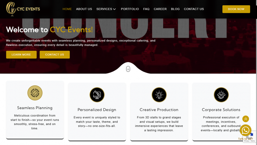 Event Management PWA screenshot 1