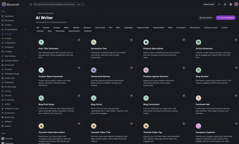 BloomAI screenshot 1