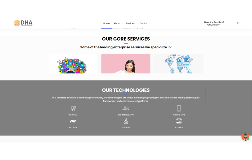 DHA Technologies screenshot 1