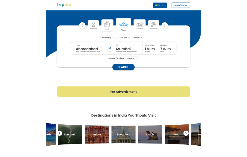 Tripvia screenshot 1