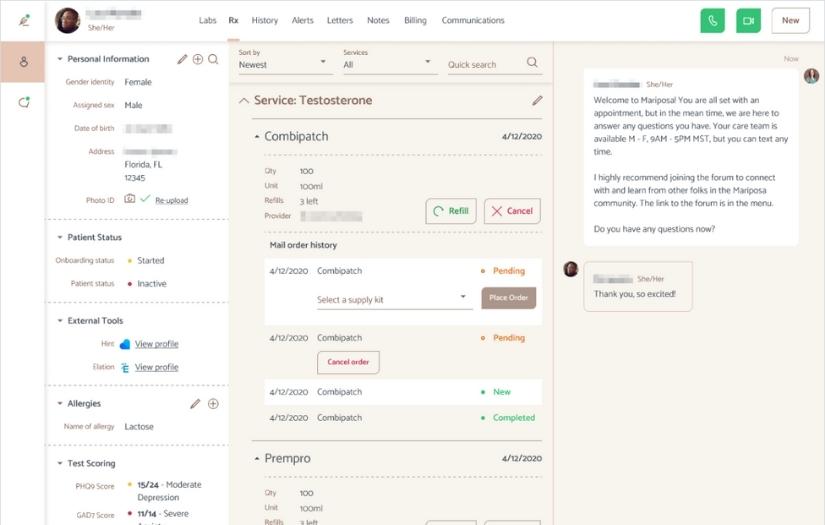 Plume - health tech platform screenshot 2