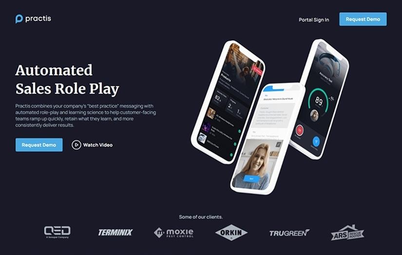 Practis - educational startup screenshot 1