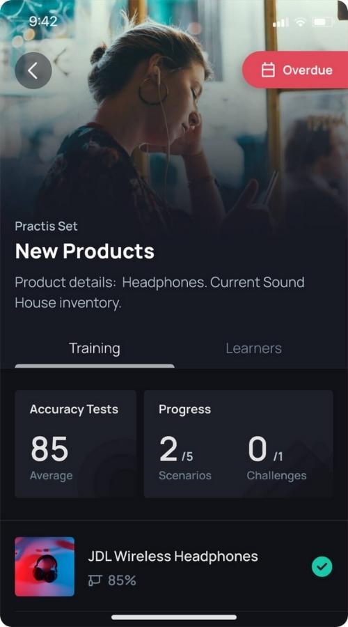 Practis - educational startup screenshot 2