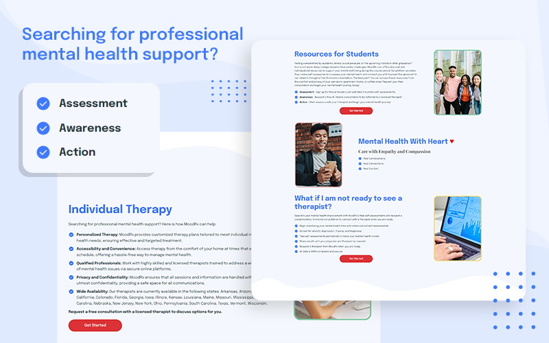 MoodRx – Revolutionizing Mental Health Management screenshot 2