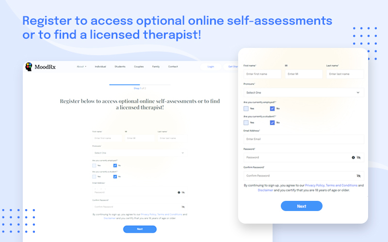 MoodRx – Revolutionizing Mental Health Management screenshot 3
