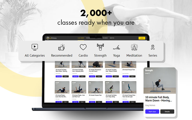 MyVictory – Fitness for Cancer Survivors screenshot 4