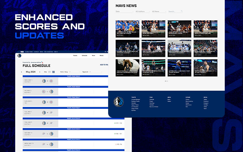 Dallas Mavericks screenshot 4