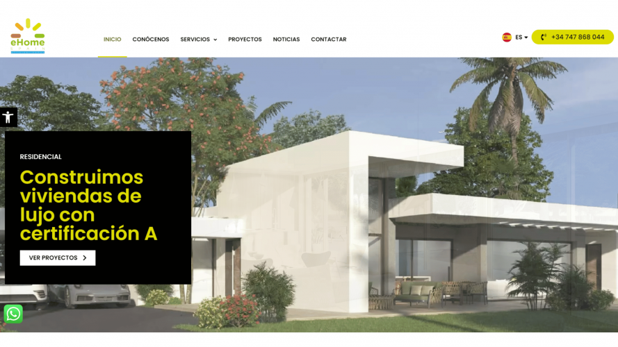 Ehome- Web Development screenshot 1