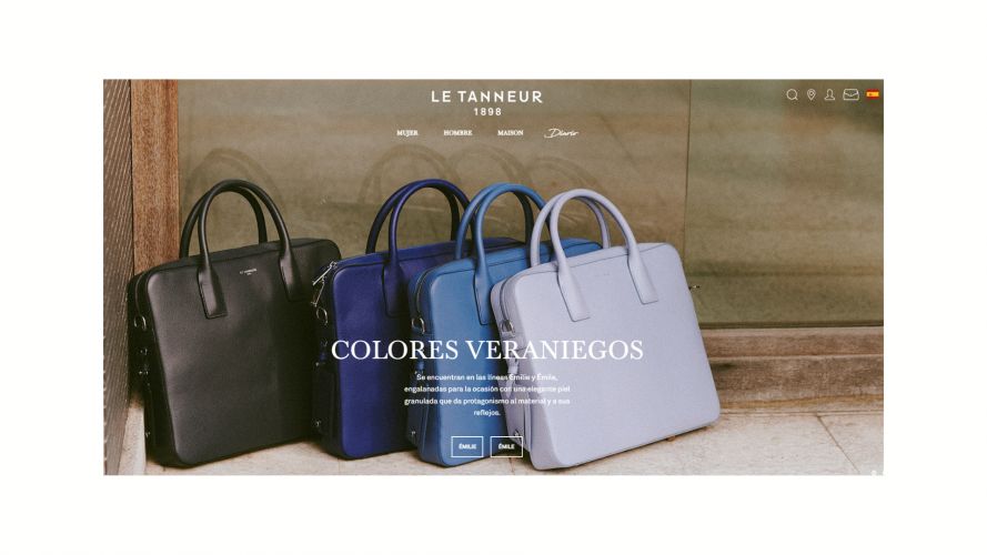 Letanneur - eCommerce Web screenshot 1