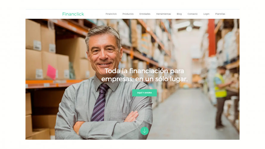 Financlick - Custom Web screenshot 1