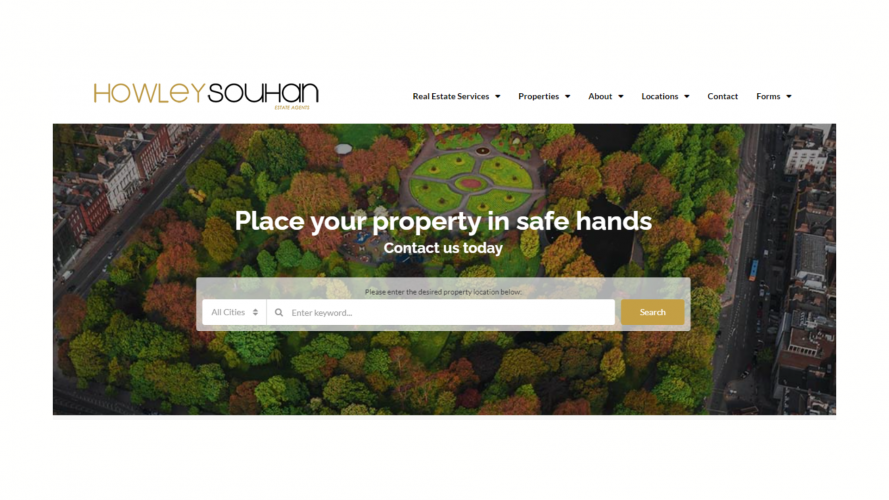Howley Souhan Estate Agents - Web Development screenshot 1
