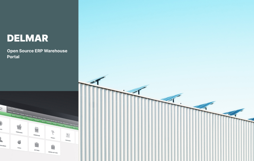 DELMAR - Open Source ERP Warehouse Portal screenshot 1