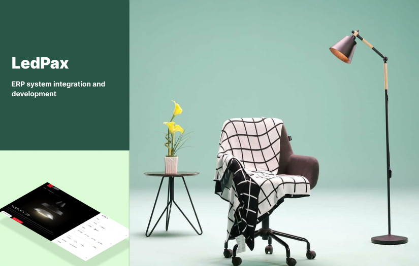 LEDPAX -  ERP CRM System integration and development screenshot 1