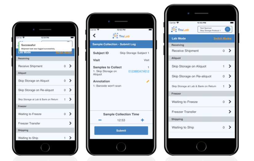 Biological Sample Tracking Tool screenshot 1