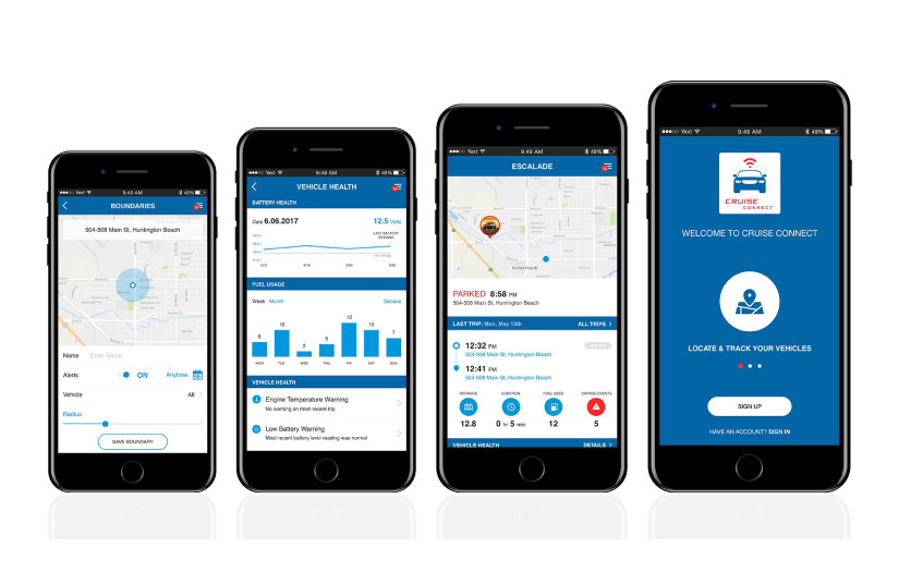 Mobile app | Cruise connect screenshot 1