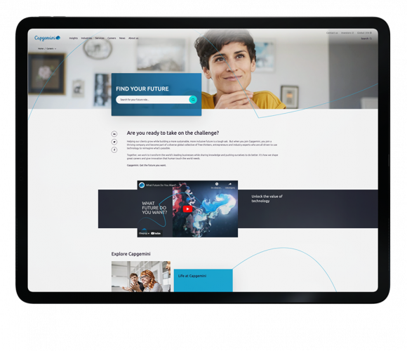 Capgemini screenshot 1