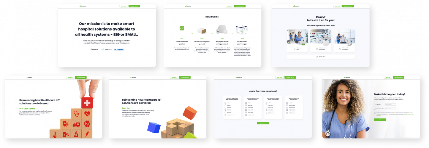 Kontakt.io WooCommerce store screenshot 1