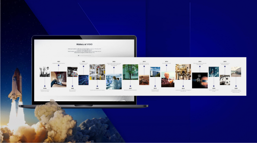 Vigo Photonics website screenshot 1