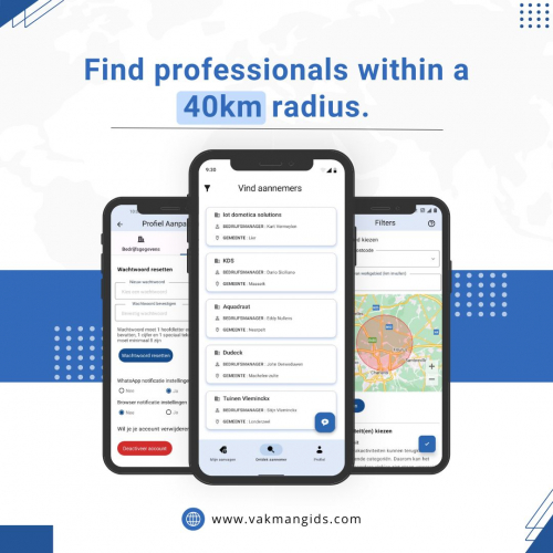 Vakmangids - App Development screenshot 1