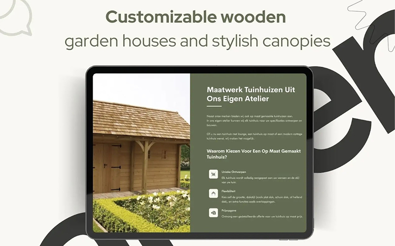 Tuinboerke - Web Development screenshot 2