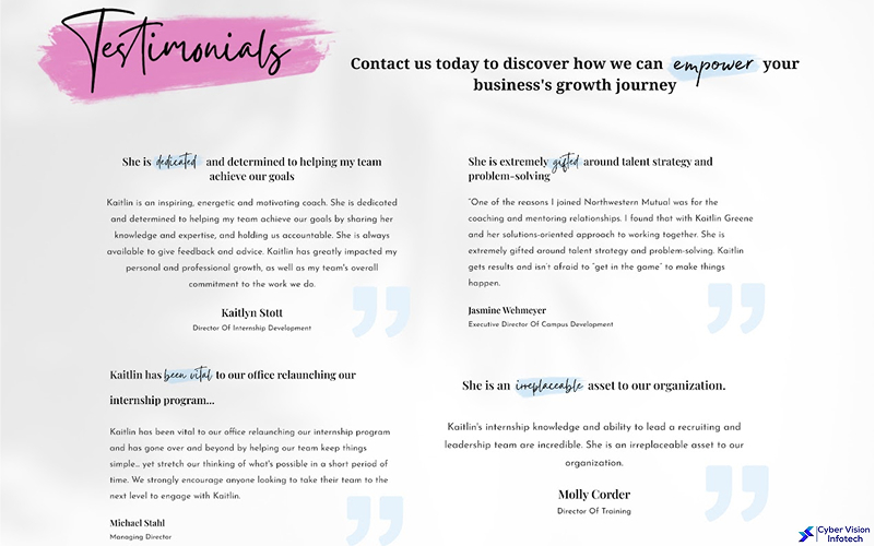 Creating Confidence Coach - Web Development screenshot 4