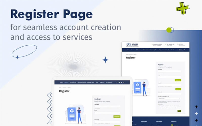 Aramak Global - Web Development screenshot 4