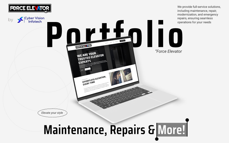 Force Elevator - Web Development screenshot 1