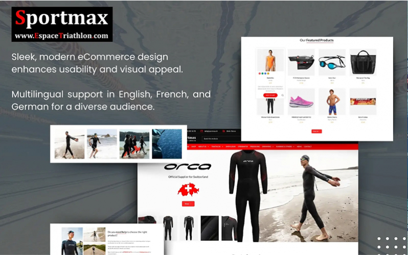 Espace Triathlon- Web Development screenshot 3