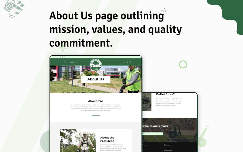 SWI Outlet Store - Web Development screenshot 5