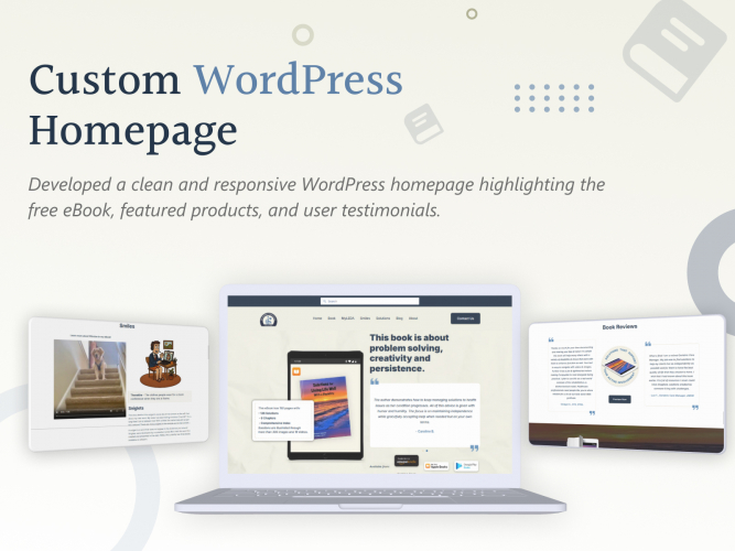 Web Design - OnMyOwn Solutions screenshot 1