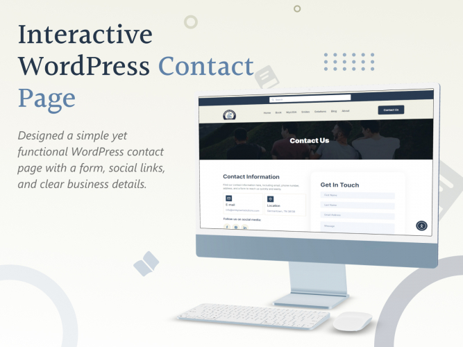 Web Design - OnMyOwn Solutions screenshot 2