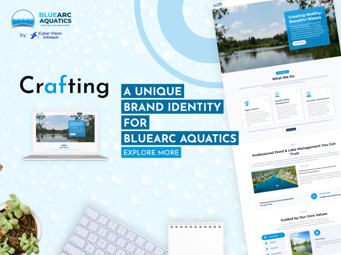 Web Development for BlueArc Aquatics screenshot 2