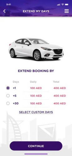 IndigoCarrental screenshot 4