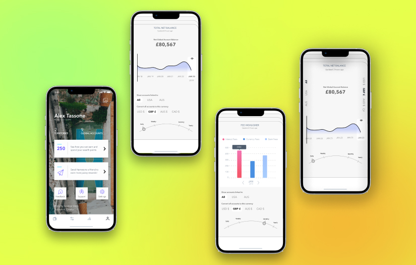 Harness - Mobile Banking App screenshot 1