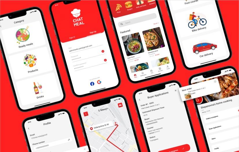 Chat meal screenshot 1