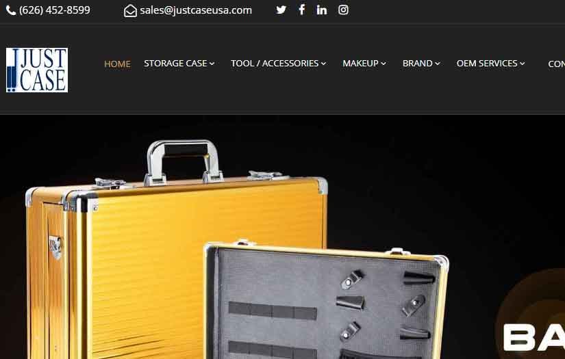 JustCaseUSA - Makeup Cases Online screenshot 1