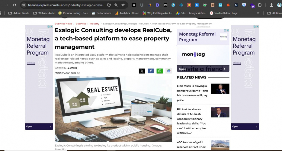 RealCube – Comprehensive Cloud-Based Real Estate Management Software screenshot 1