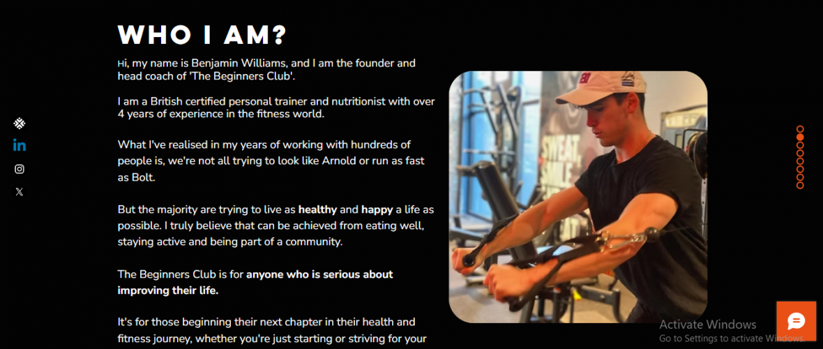 The Beginners Club screenshot 1