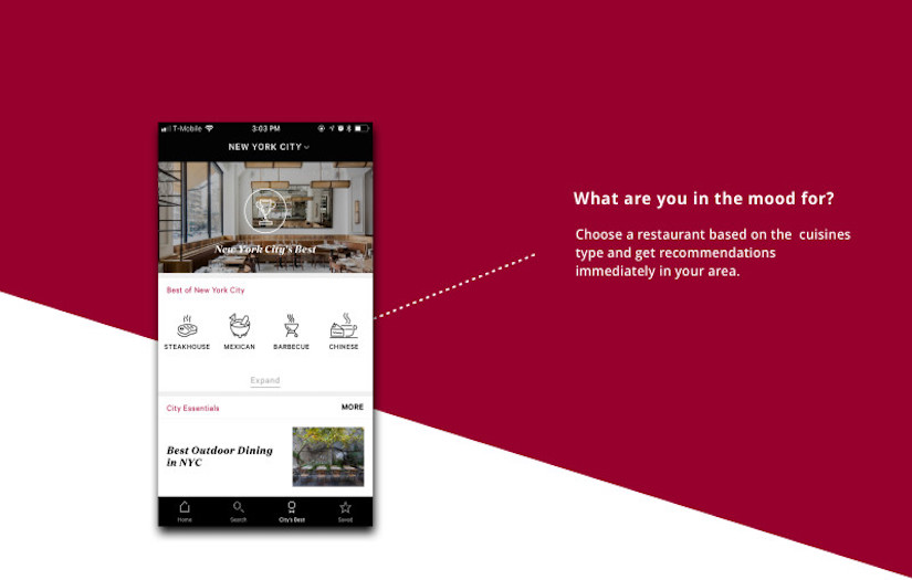 Zagat Mobile App screenshot 2