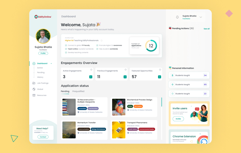 Edify Online screenshot 2