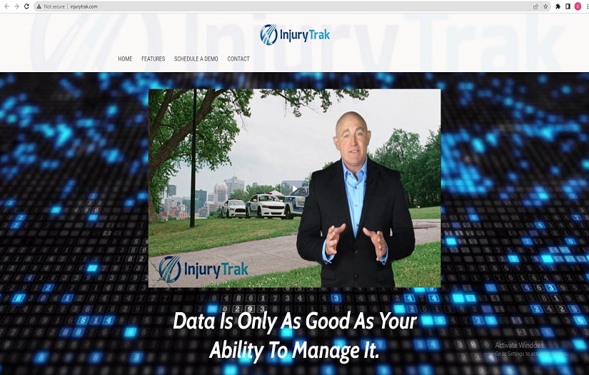 Personal Injury Management System screenshot 1