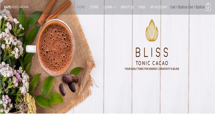 “Bliss Tonic Cocoa” screenshot 1