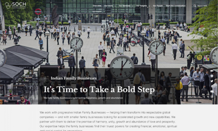 Soch Website (WordPress Gutenburge- Had basic SEO) screenshot 1