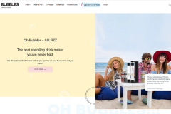 Oh Bubbles Website (Shopify)