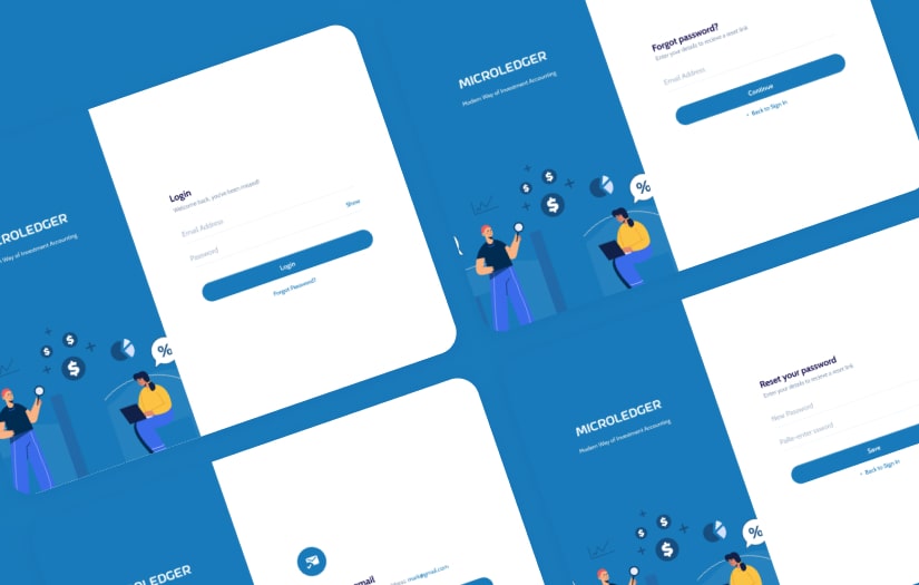 Microledger screenshot 1