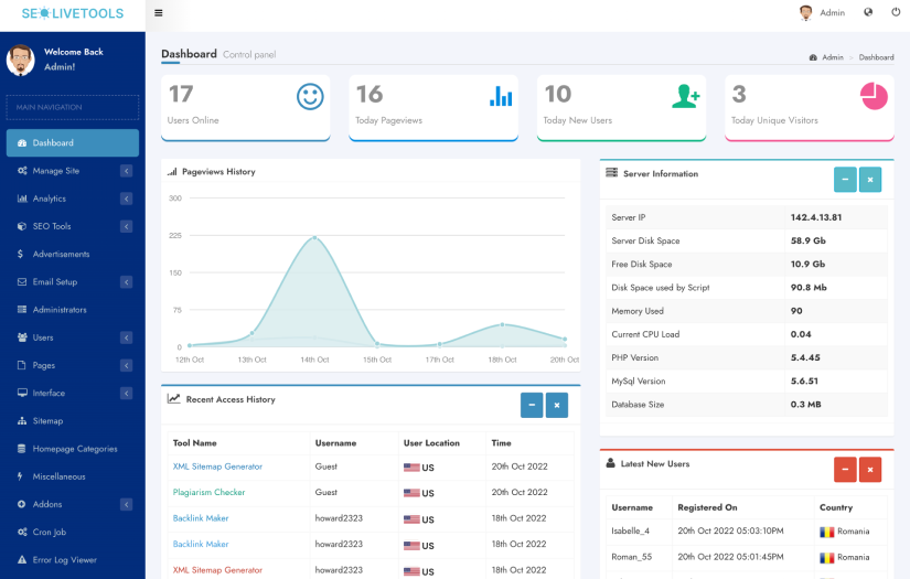 SEO Live Tools screenshot 1