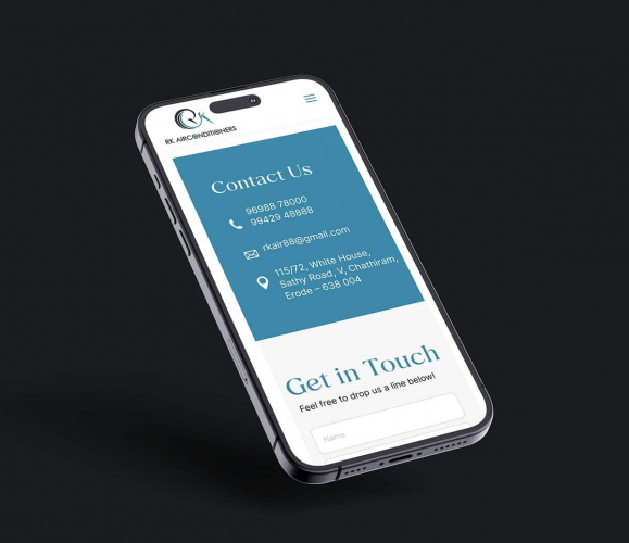 RK Air Conditioners screenshot 1