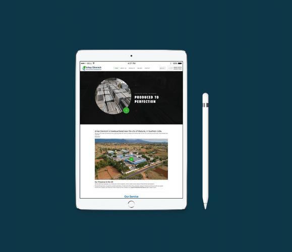 Complete Branding & Website Design for Arkay Glenrock screenshot 2