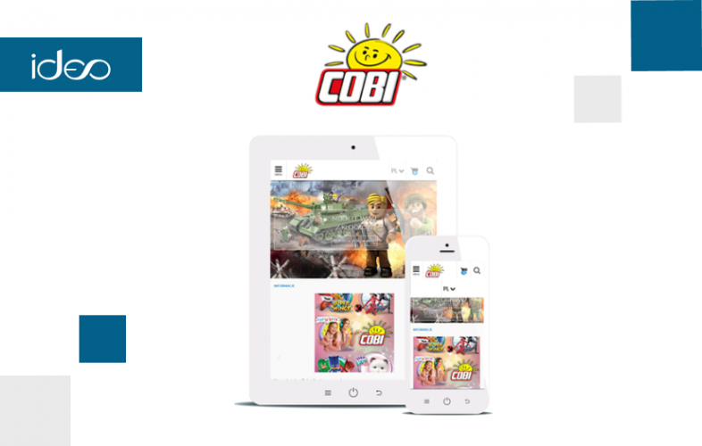 Cross-border e-commerce and B2B store for COBI  screenshot 1